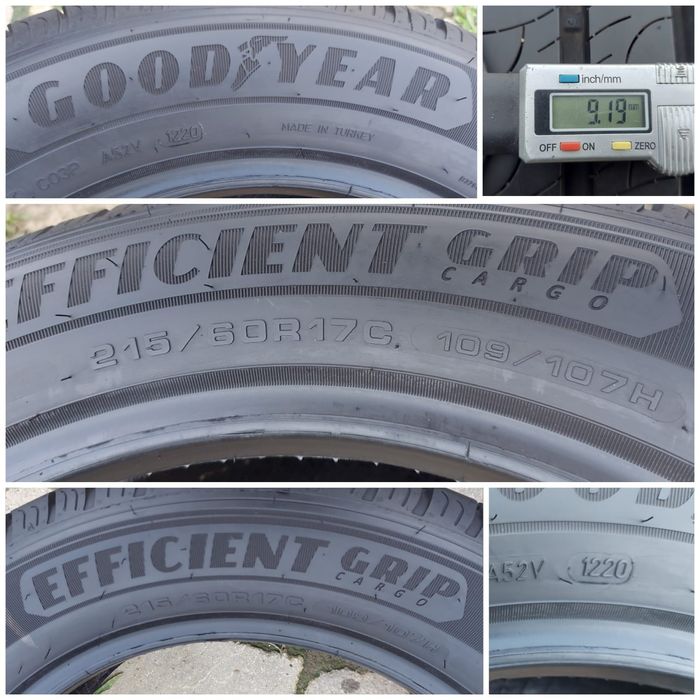 O bucată 215/60 R17C vară - una Michelin Goodyear Continental
