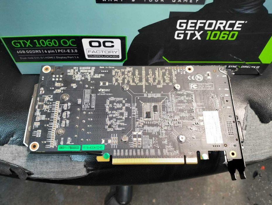 Продавам Видеокарта KFA2 GEFORCE GTX 1060 OC 6GB