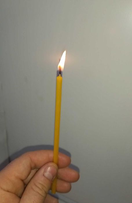 Свечи восковые 16 см