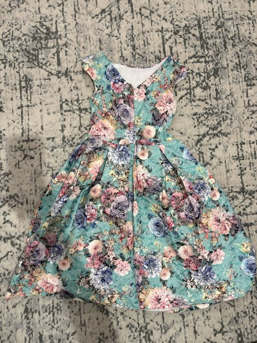 Платие с цветами көйлек