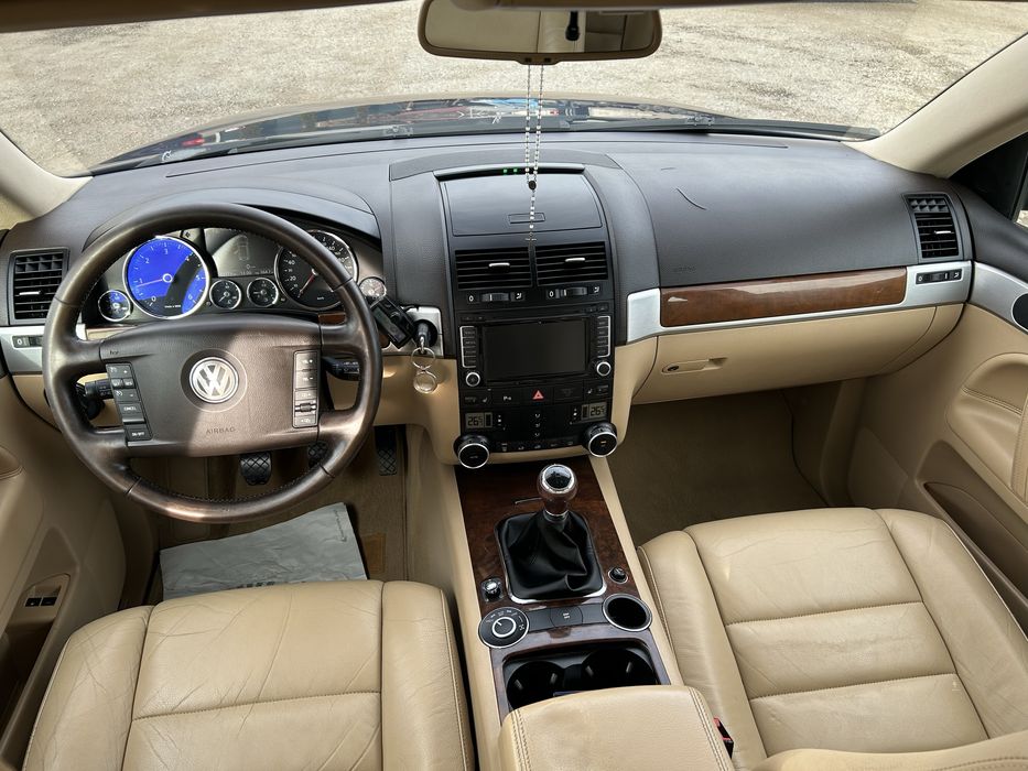 Vw touareg 2.5 manual  suspensie pe arcuri
