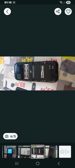 Maxcom dual SIM neverloched