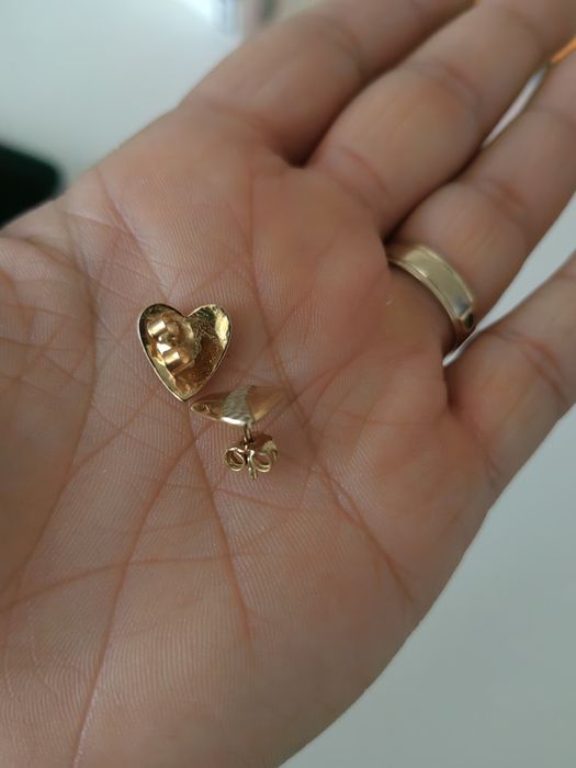 Vând cercei de aur de 14 k 3 grame