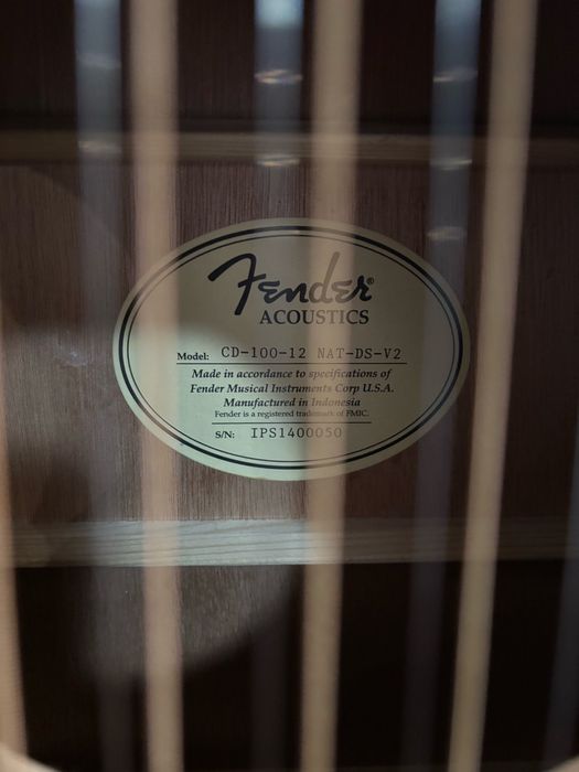 Fender acoustic