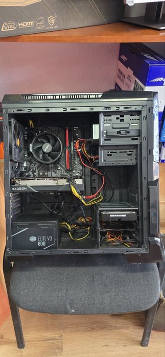 Геймърски компютър rx6600xt ryzen 5