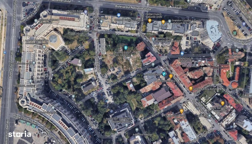 Vanzare teren ultracentral cu AC