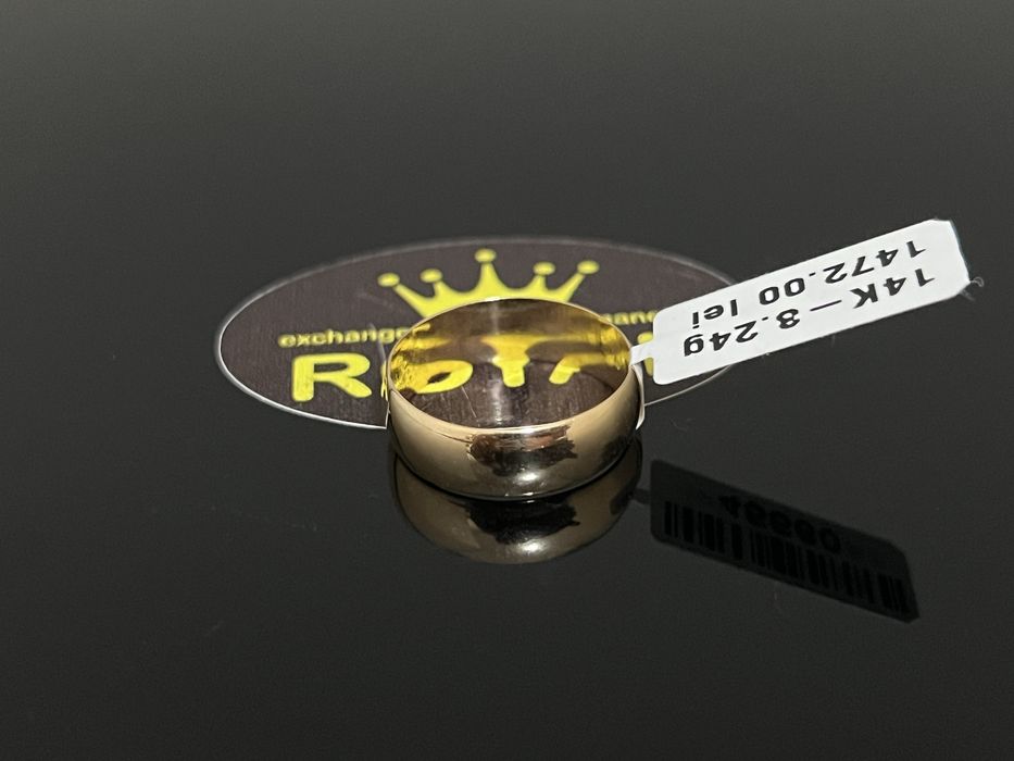 Bijuteria Royal CB : Inel stil Verigheta aur 14k 3,24gr