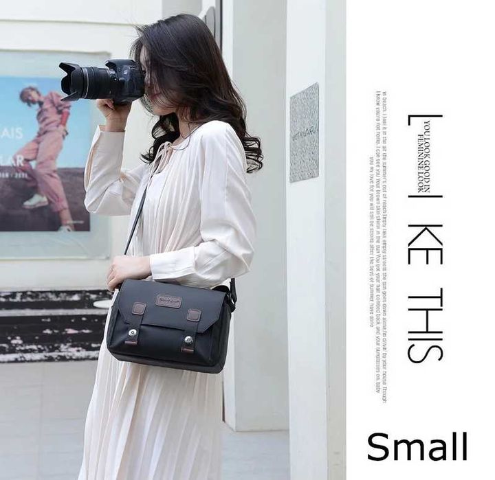 Чанта за фотоапарат , обективи / Два размера S , L / Canon , Sony и др