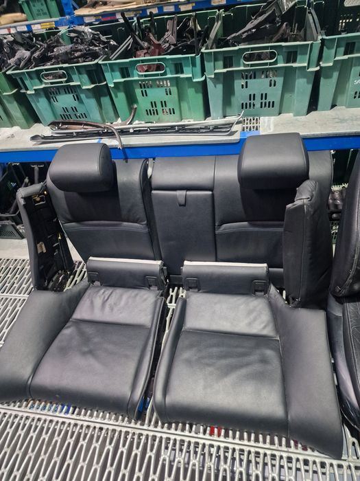 Scaune interior piele neagra recaro sport cu incalzire  bmw e92