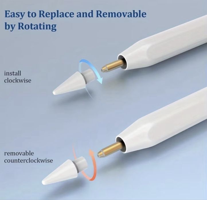 Резервни връхчета за Apple Pencil 1/2/ UsB-C nibs