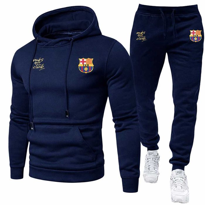 Спортен екип/комплект суичър и долнище BARCELONA БАРСЕЛОНА - 4 цвята!