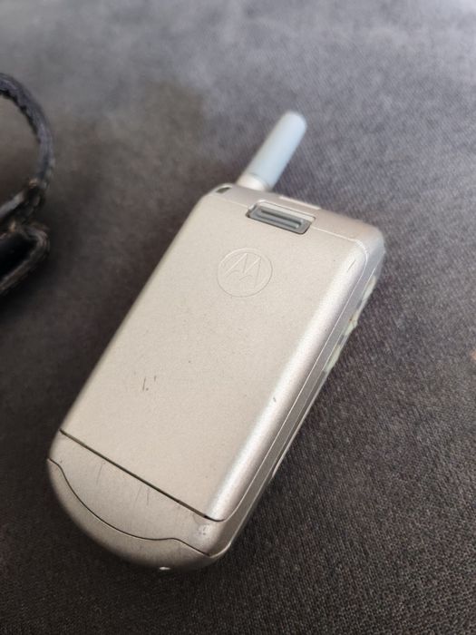Telefon de colecție retro Motorola Kramer , husă, încărcător
