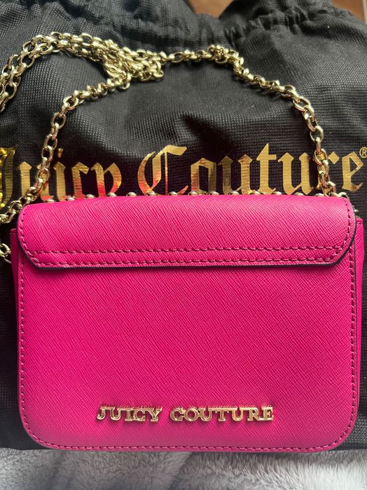 Чанта естествена кожа juicy couture