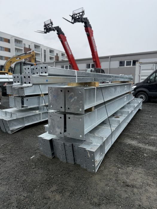 Hala galvanizata completa noua nefolosita,216 Mp. 5 metri inaltime