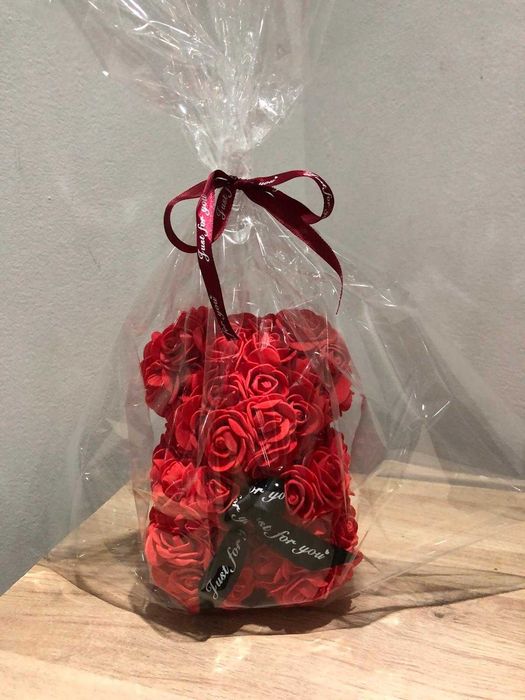 Ursuleț/Iepuraș din trandafiri de săpun