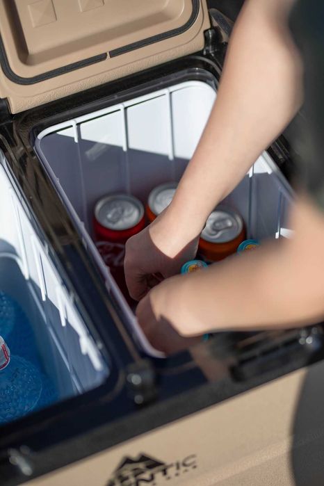 Frigider + Congelator Auto AUTENTIC pentru camping 45 / 55 litri