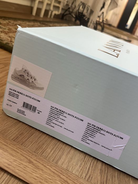 lanvin curb size 38
