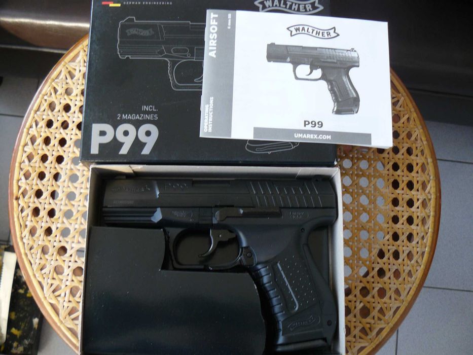 Pistol Airsoft WALTHER P99 DAO UMAREX,Cu Propulsie Arc/Manual,Nou