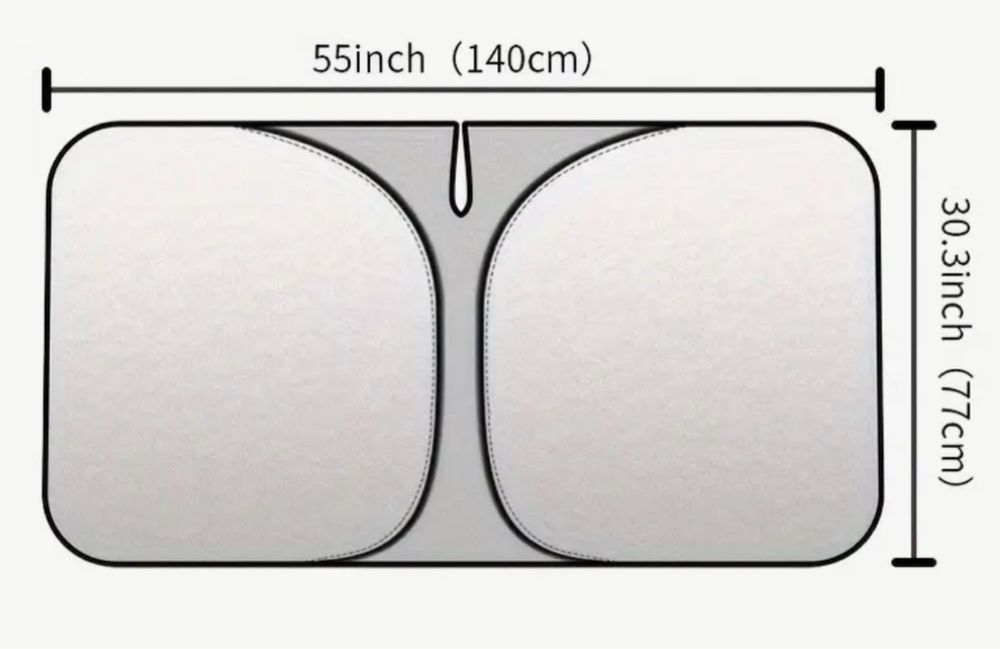 Сгъваем сенник за кола НОВ