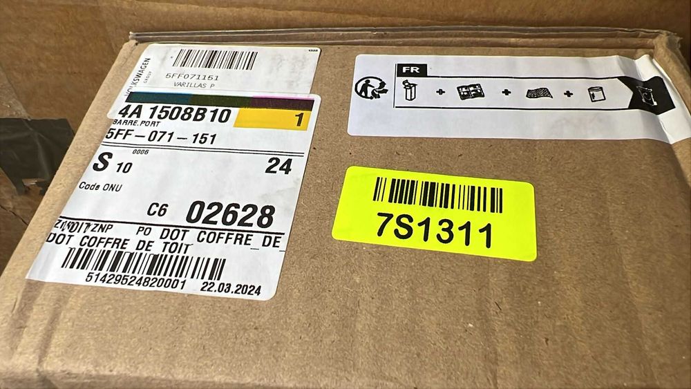 Оригинални щанги на покрива CUPRA Formentor 2020г +