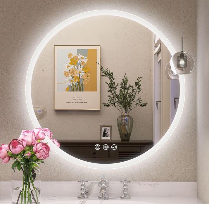 Огледало за баня Ф80 с блутут