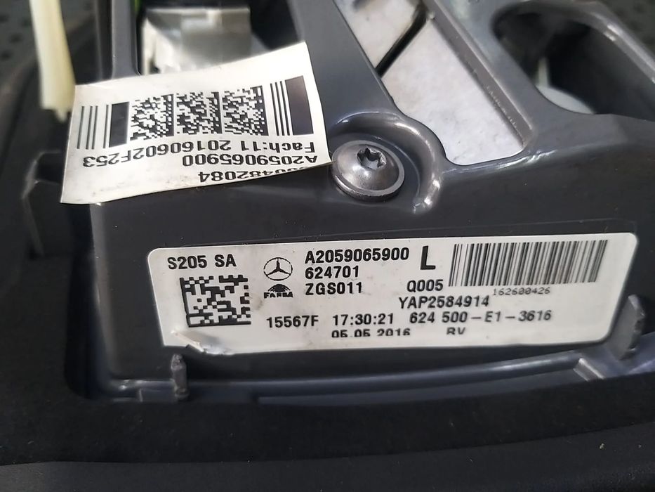 Stop tripla lampa stanga haion led mercedes c class w205 break a2059065900