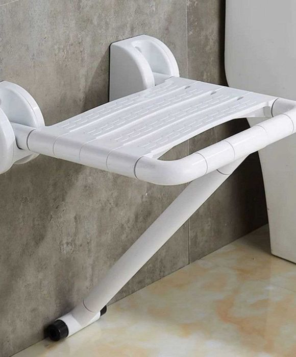 Настенное сиденье в душевую. Складное.