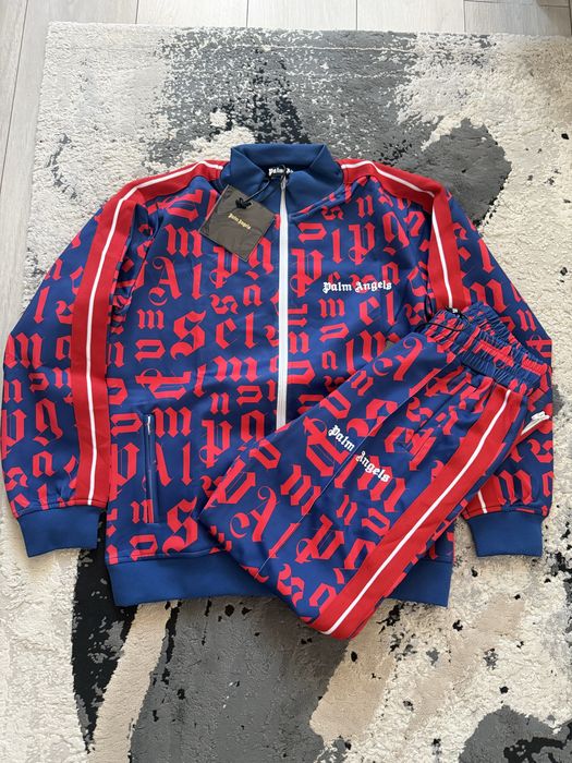 Compleu Palm Angels / Albastru & Rosu / Premium / 2027
