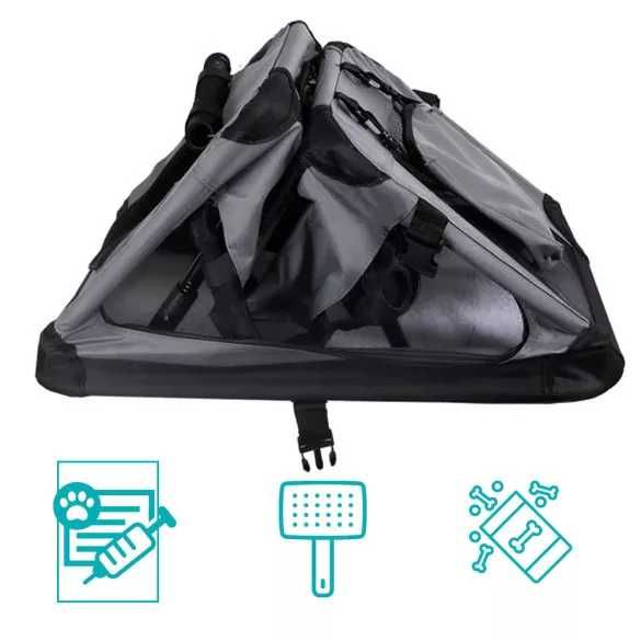 Транспортна чанта за куче / Мека транспортна чанта за кучета за кола