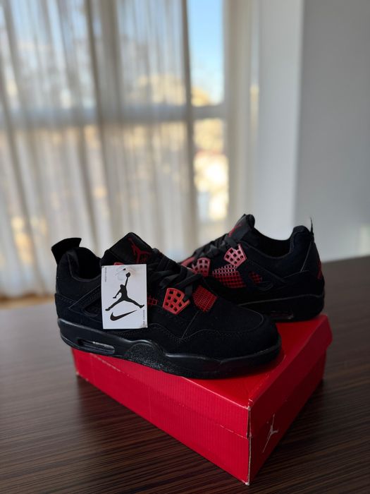 Jordan 4 Red Thunder Full Box
