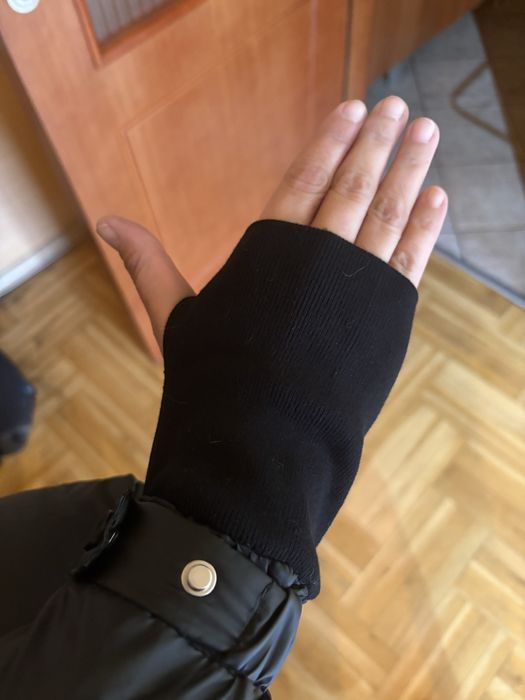 Черно зимно яке