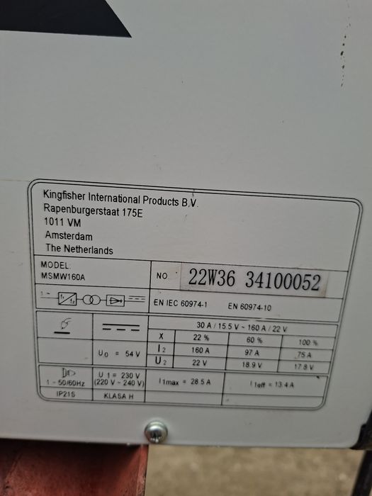 Aparat sudura Mig/Mag cu CO2 sau sârmă flux