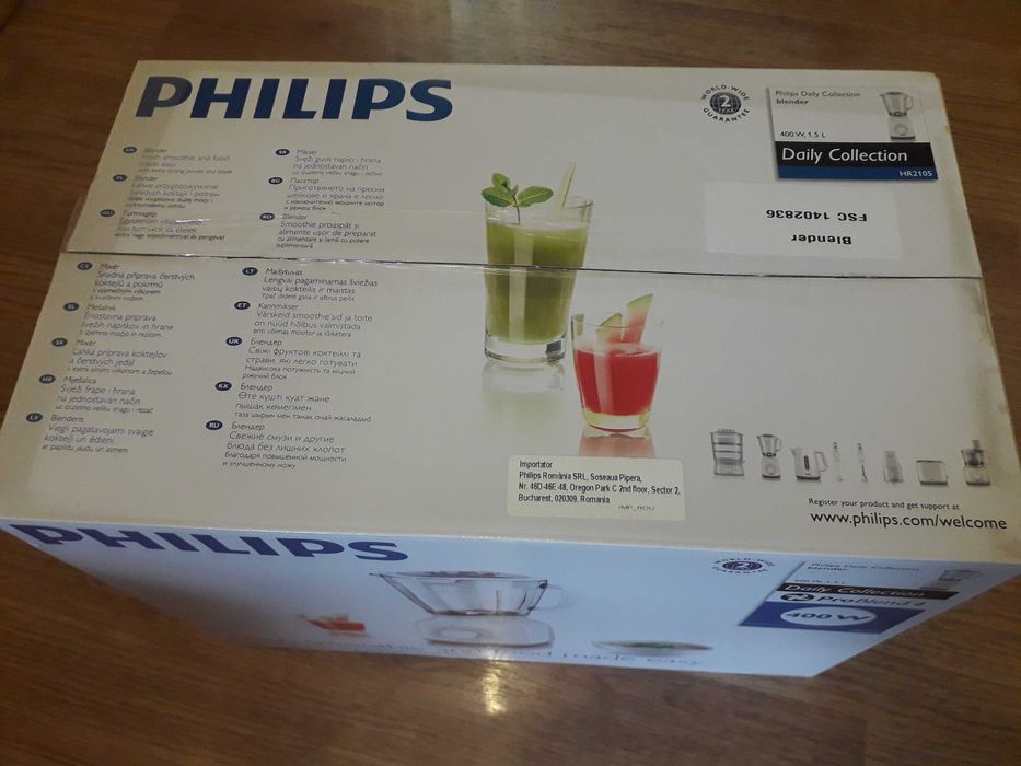 Blender Philips HR 2105