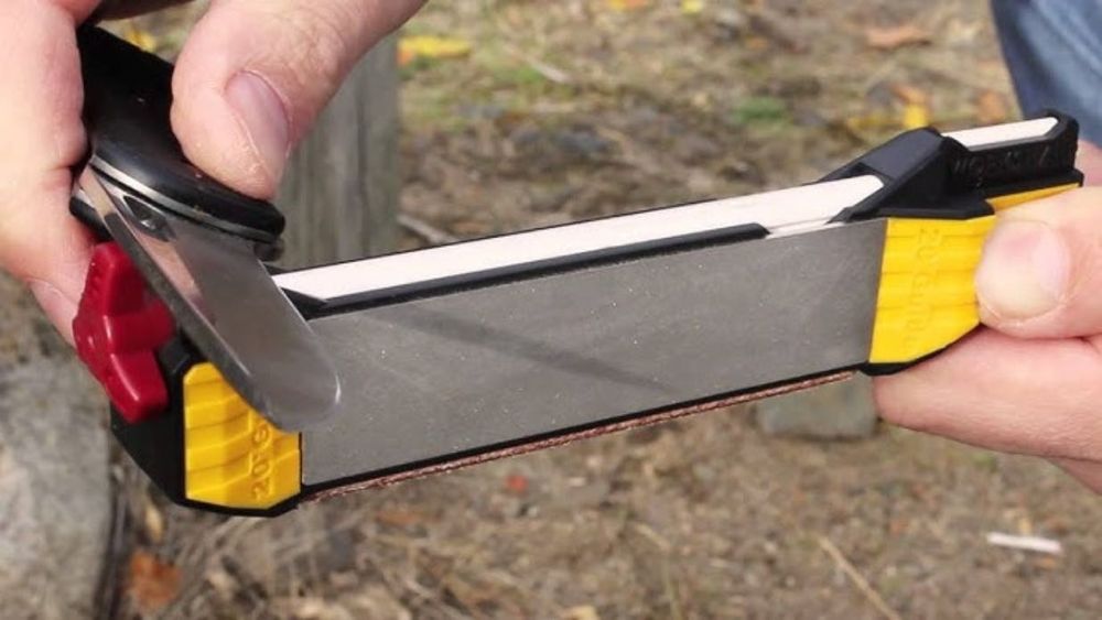 Sistem complet profesional de ascutire pentru cutite foarfeci topoare si dalti  4 in 1
