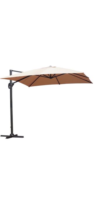 Umbrela soare -gradina Kring Cqpri 3x3 m Rotatie 360