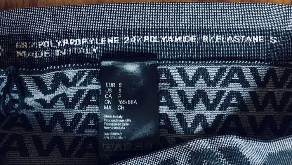 Auth Alexander Wang x HM Fusta Jacquard Knit Gri & Negru Mărime: S