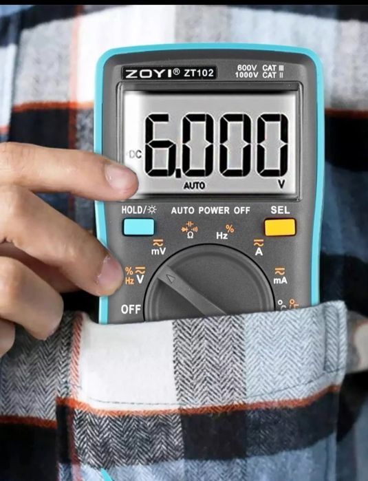 Професионален мултицет ZT102 (уред мултиметър)