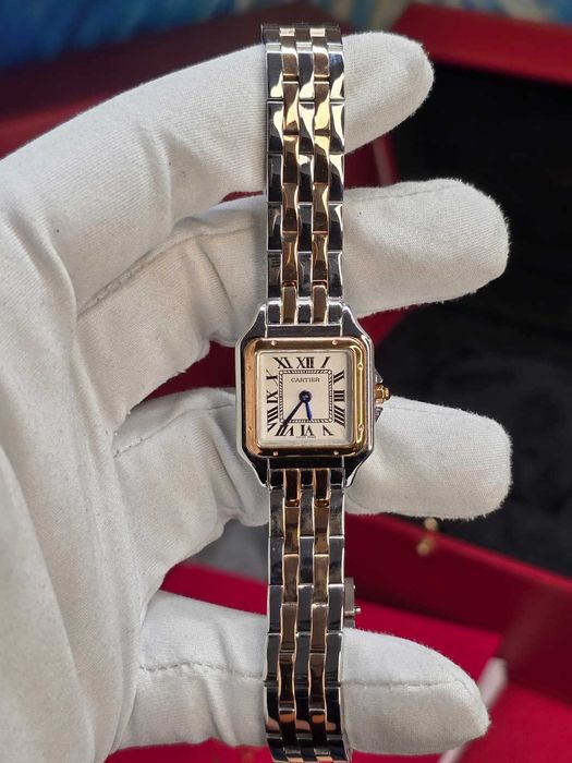 Cartier Panthere Two Tone Rose Gold Steel 22mm