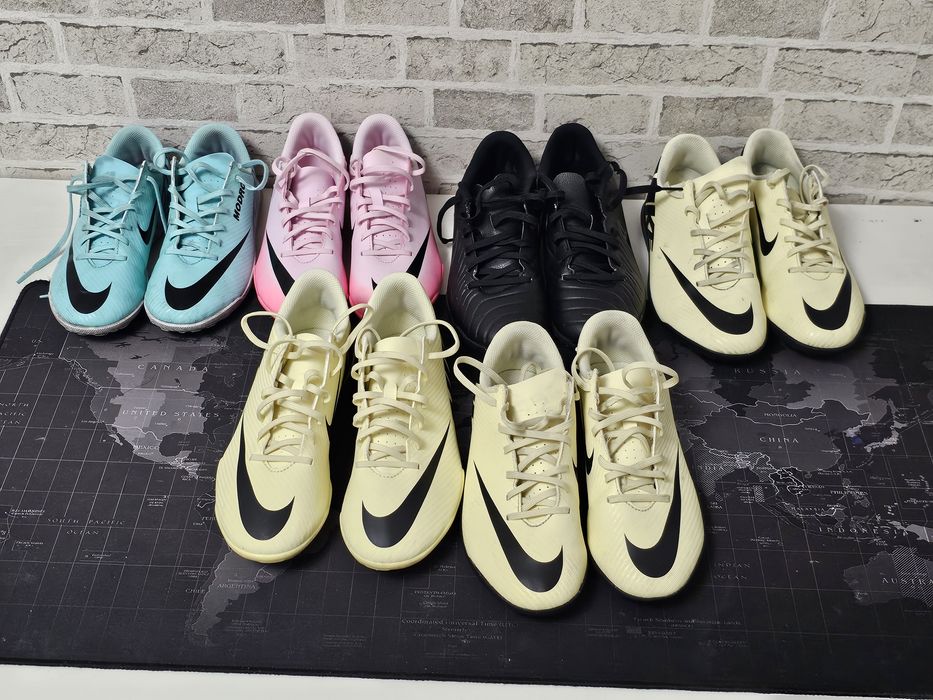 Ghete fotbal copii Nike sintetic si iarba 36 - 39