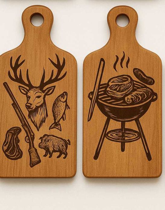 Продавам дъски за рязане на мезе от орех