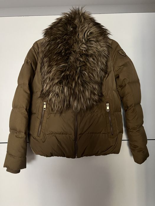 Geaca puf Tommy Hilfiger XS maro