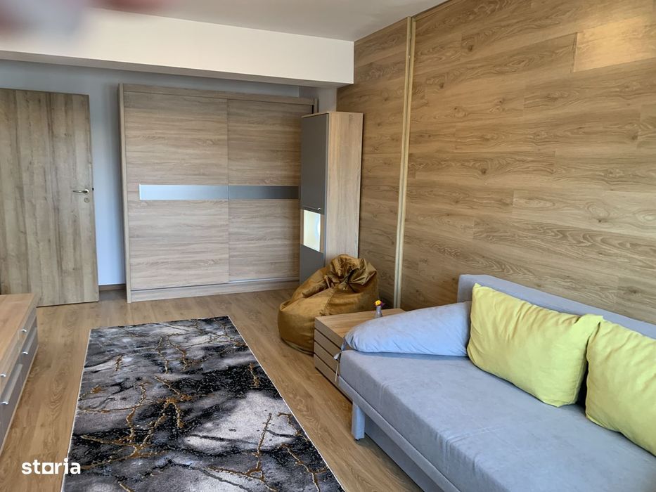 Garsoniera spatioasa, bloc nou, mobilata+utilata, metrou Berceni