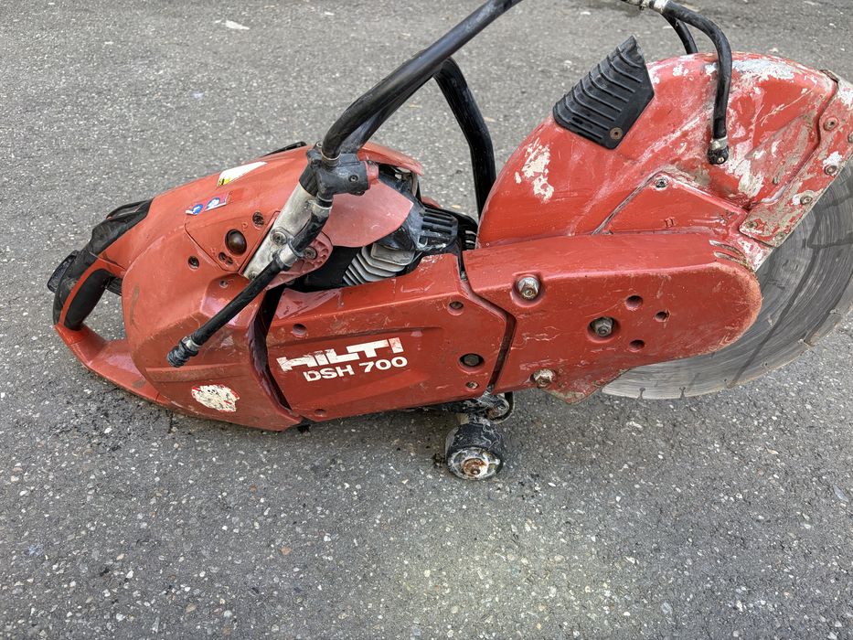 hilti 700 drujba masina taiat beton asfalt + 2 disc