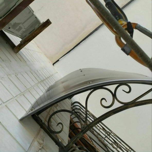 Установка козырька, бесшумные козырьки, мойка фасада, альпинисты