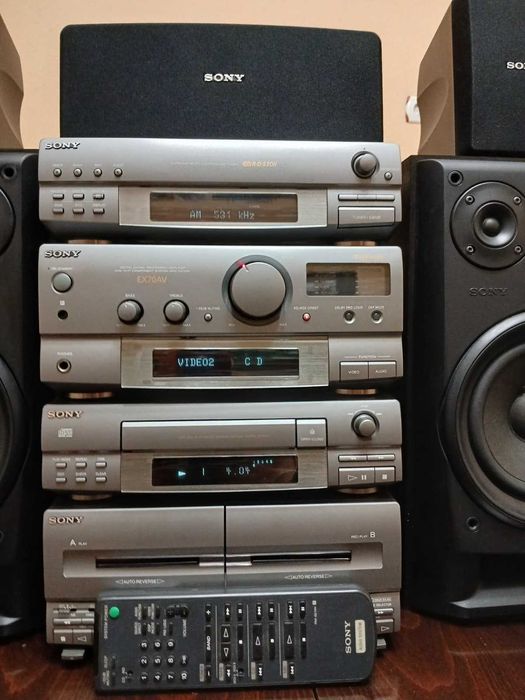 Sony Hi-Fi System EX70AV – пълен комплект с оригинални колони