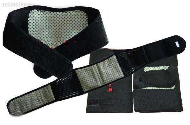 FIERBINTE - Set centuri cu turmalina si magneti gat, genunchi si brau