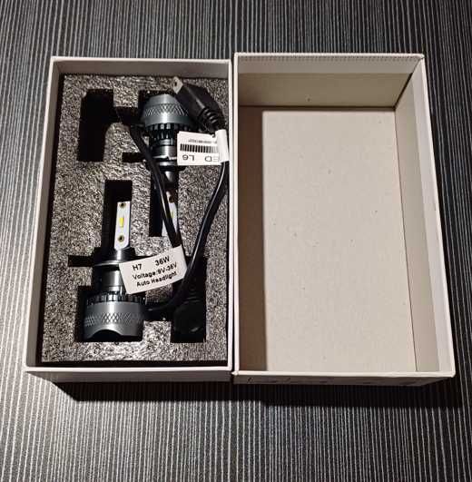 Комплект 2 LED крушки H7