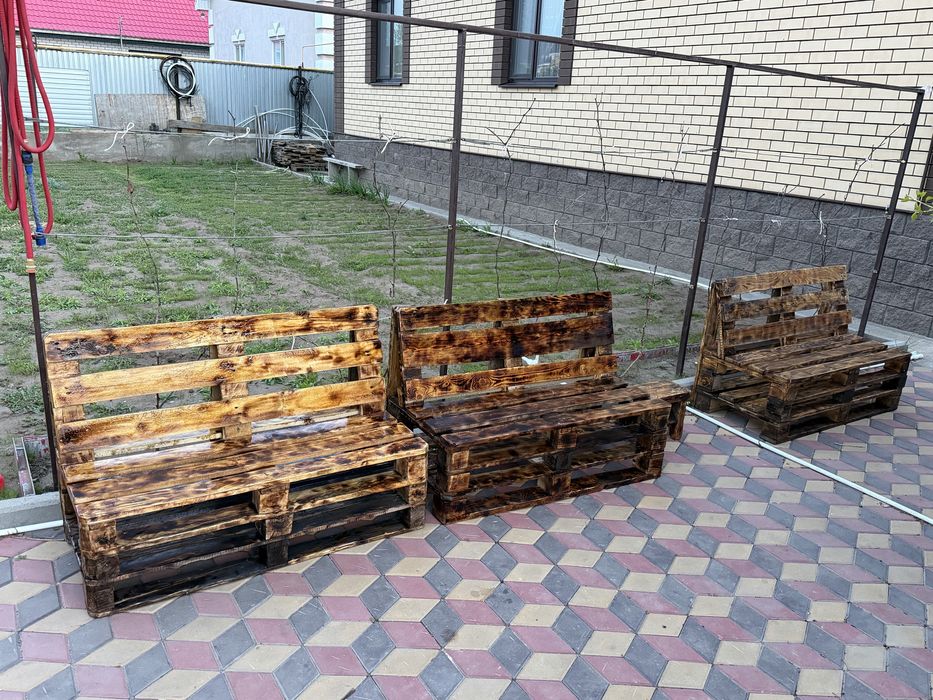 Лавочки из паддона