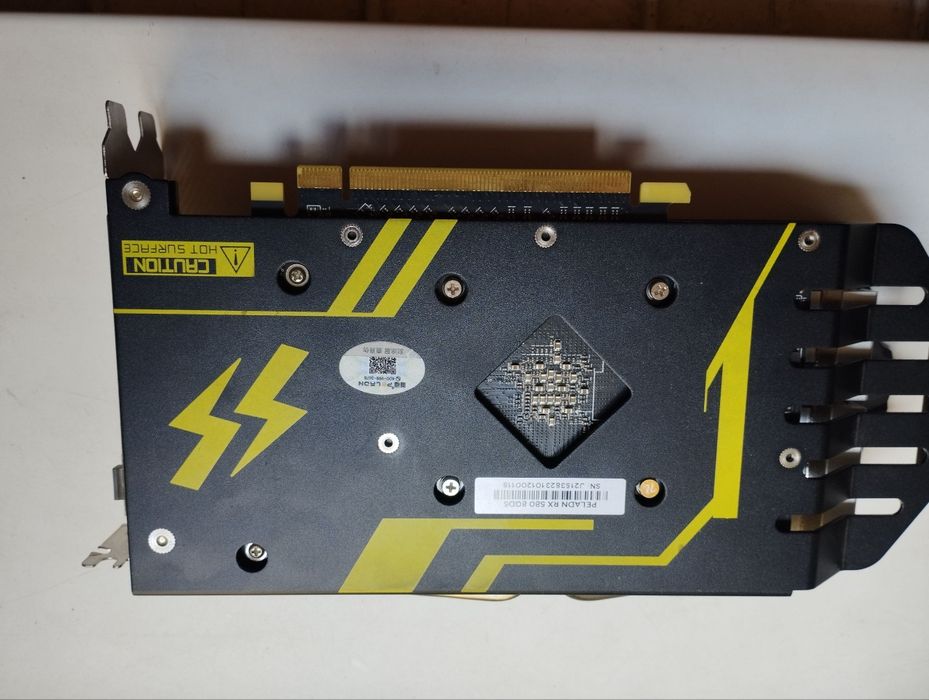 Продается видеокарта peladn rx 580 8gd