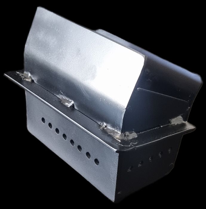 Creuzet focar Fornello/Koph 25-30 kW – oțel gros 3-4 mm